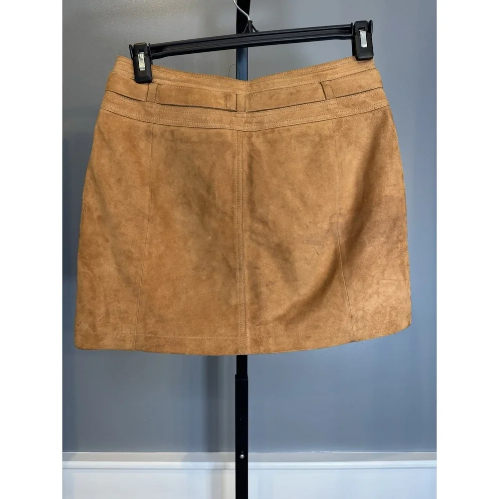 Free People Livin For Love‎ Suede Skirt Size 8 Pls Read Description